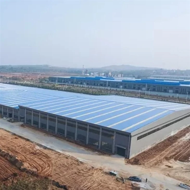 Modern Prefabricated Industrial Workshop Building