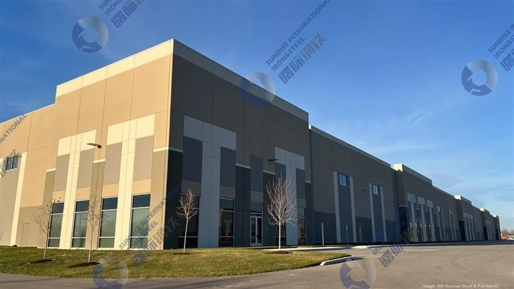 Multi Storey Steel Structure Industrial Warehouse