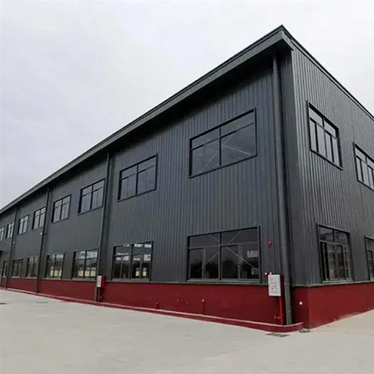 Multi-Story Prefab Industrial Steel Structure Building